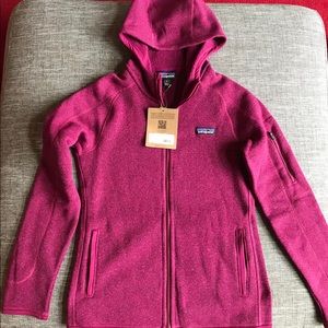 Patagonia Better Sweater Hoody - size SM - Magenta